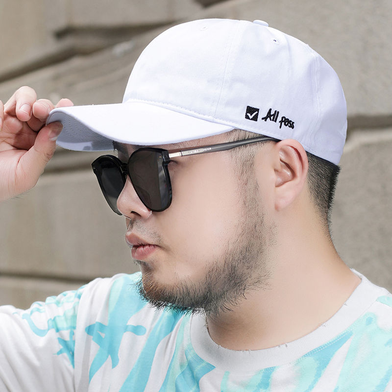 karond新品头大脸大的帽子大头围棒球帽男大码大号胖子潮流加大鸭舌帽