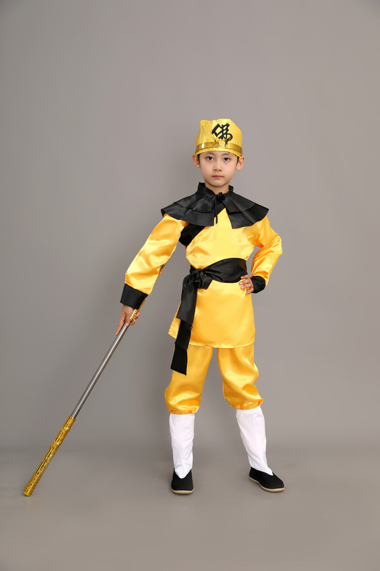 桢译孙悟空服装孙悟空的衣服儿童齐天大圣套装西游记美猴王孙行者小