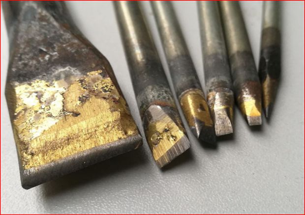 手工铲子石材雕刻刀钨钢凿子大理石墓碑石碑石雕石刻雕刻工具铲子扁头