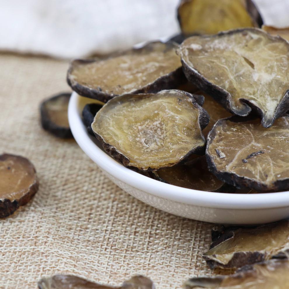 【dj好物】 火神派扶阳黑魔芋片无硫无胆 黑四川江油中药材【图片