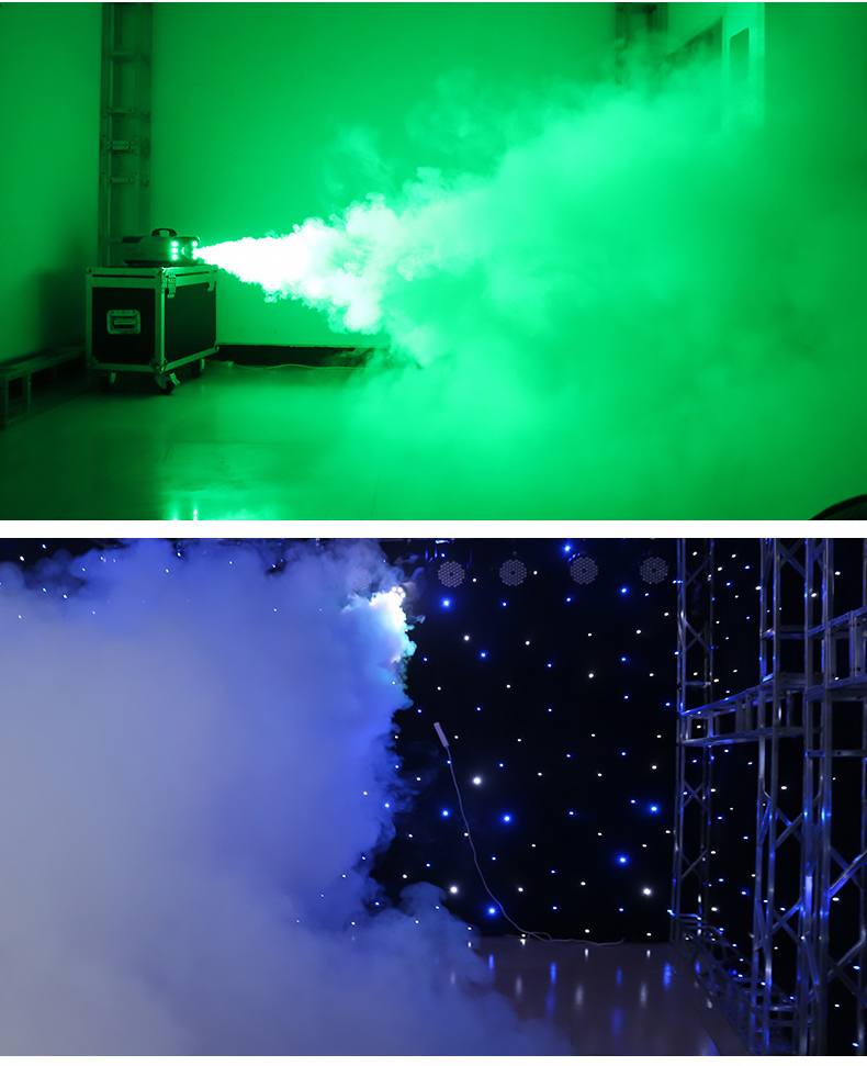 烟雾机400w小型便携ktv喷雾机500w舞台灯光设备干冰机婚庆酒吧喷烟机