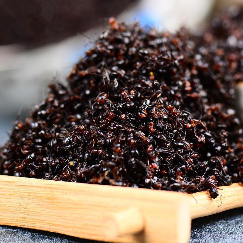 中药材红蚂蚁黑蚂蚁新货东北长白山蚂蚁干泡酒 50克【图片 价格 品牌