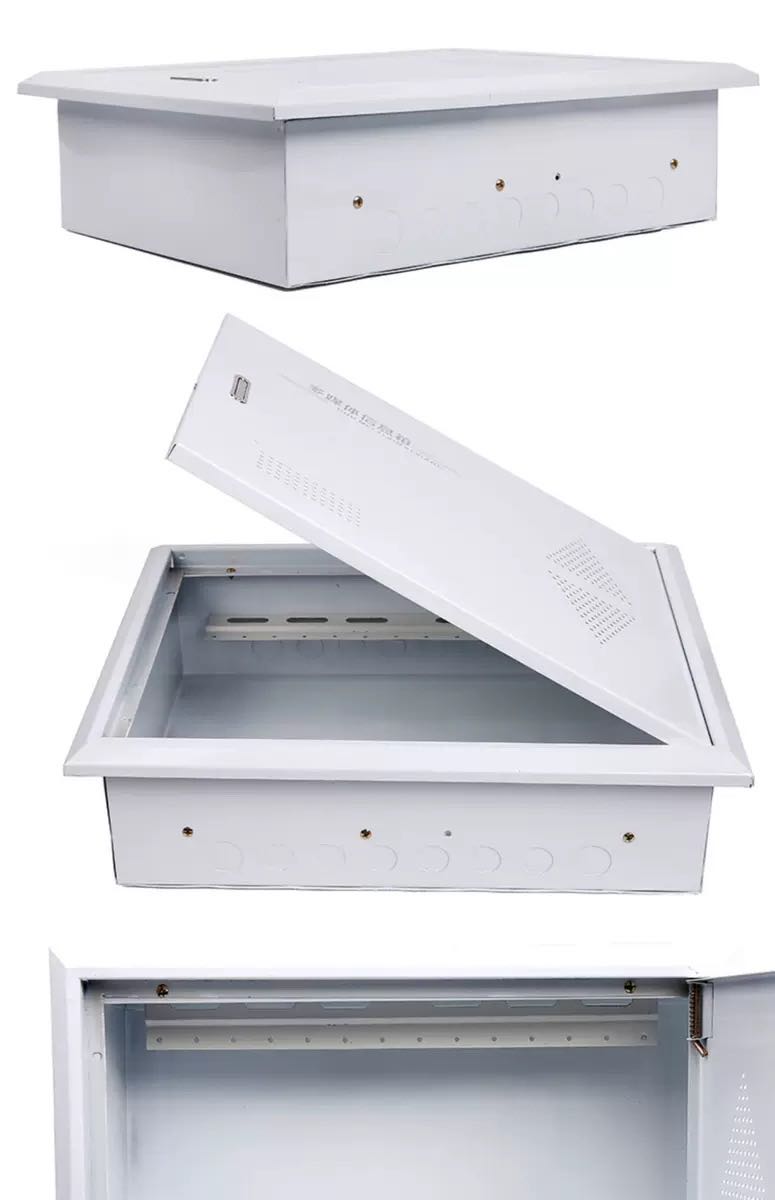 多媒体集线箱光纤入墙信息箱住宅配线大小号布线箱家用暗装弱电箱多