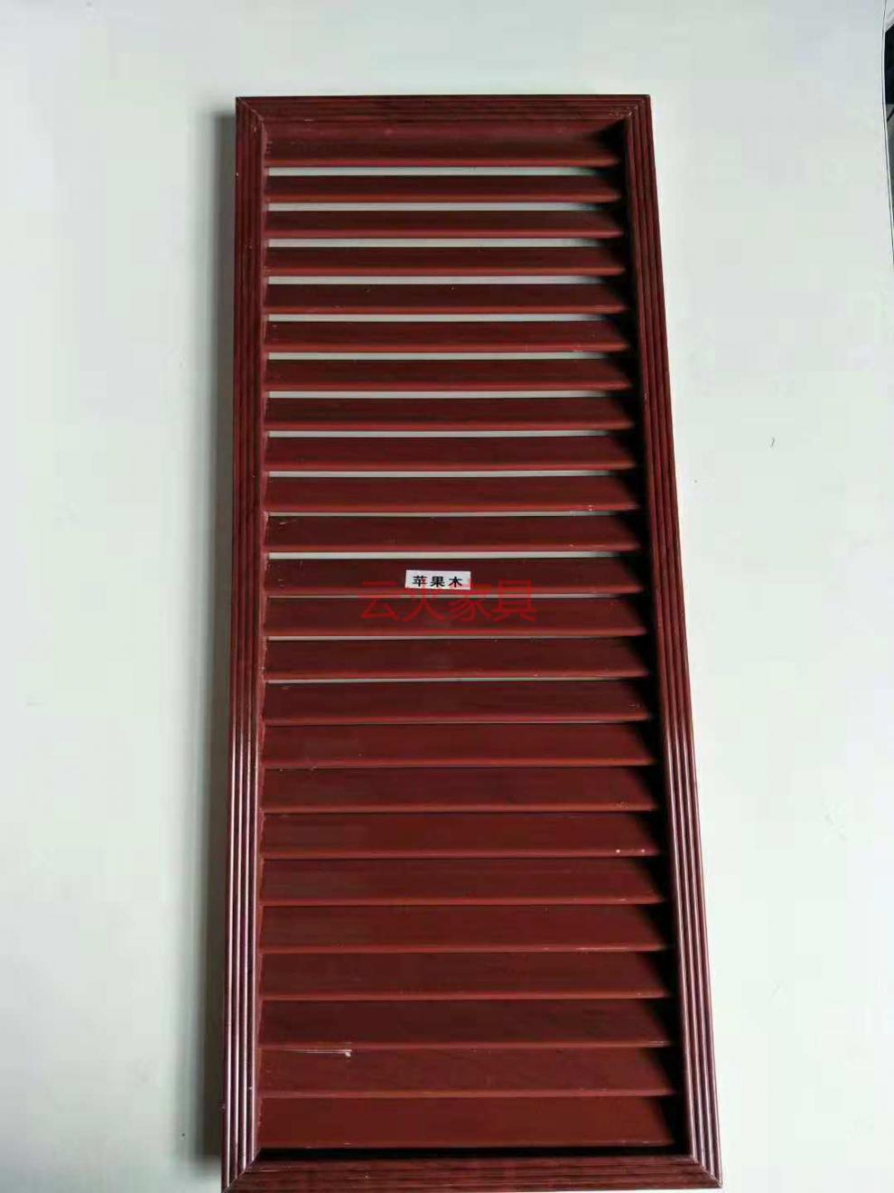 塑料免漆生态板配套百叶窗鞋柜门百叶透气通风口现货2060可定制jx