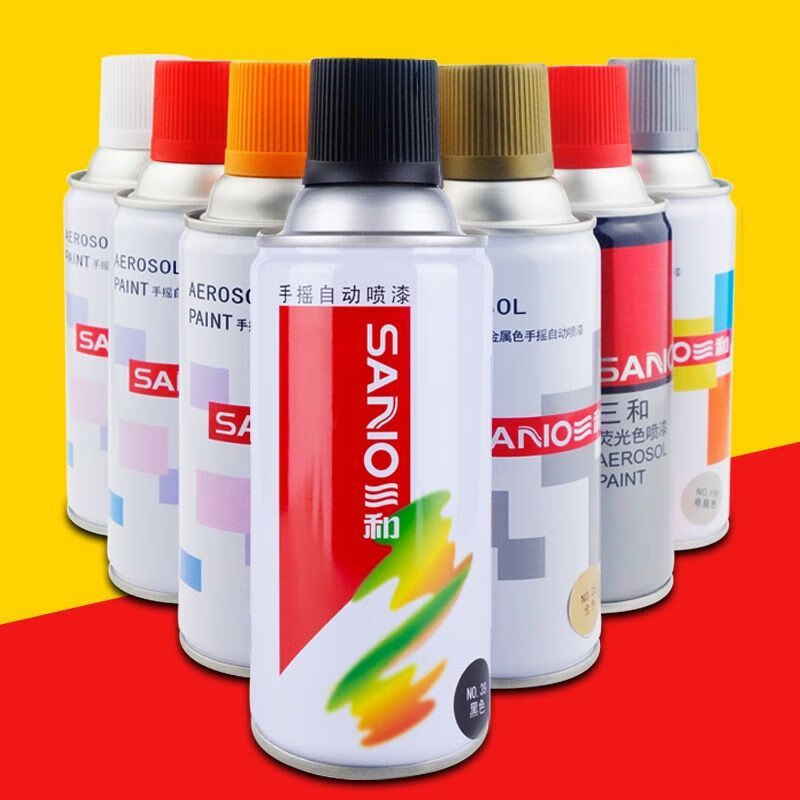 适用于三和喷漆自喷漆罐手摇自动喷漆光油哑光油清漆亮光增光漆消光漆