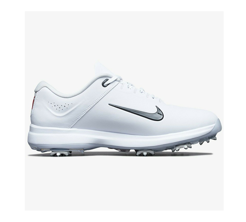 nike耐克高尔夫球鞋男宽版tw老虎伍兹款air zoom防水高尔夫鞋男 白色