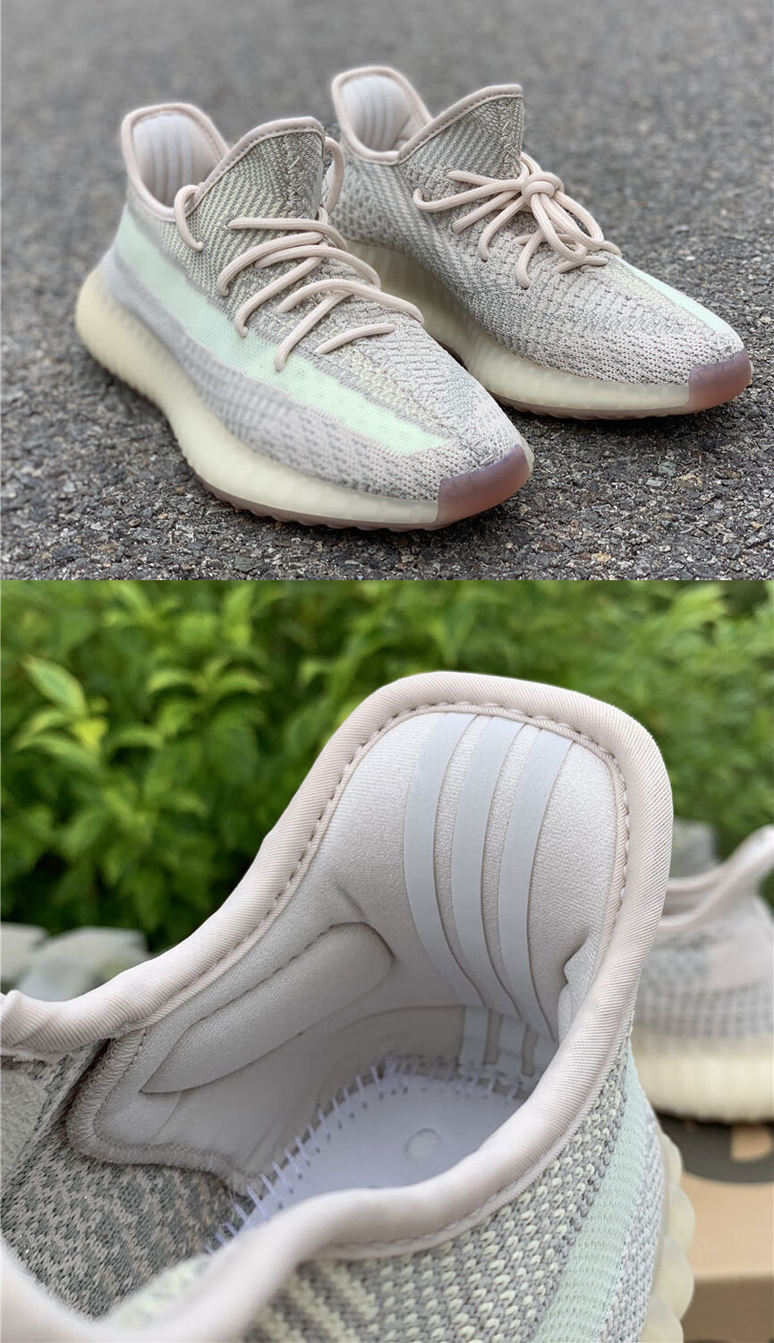 致纳帛联名aj莆田纯原高版本软底黑天使满天星350椰子鞋男女运动跑步