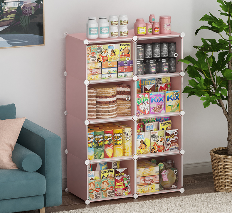 精选好货零食柜家用零食储物柜收纳柜子塑料抽屉式儿童衣服简易衣柜