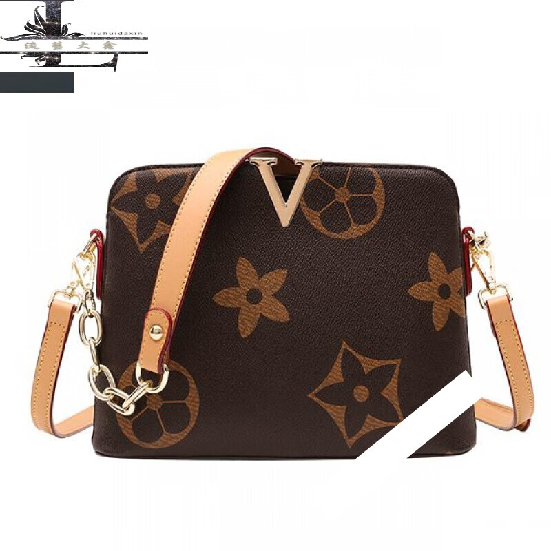 流彗送朋友送长辈抖音gsz古塞兹女包香港时尚百搭小v手提包单肩包小方