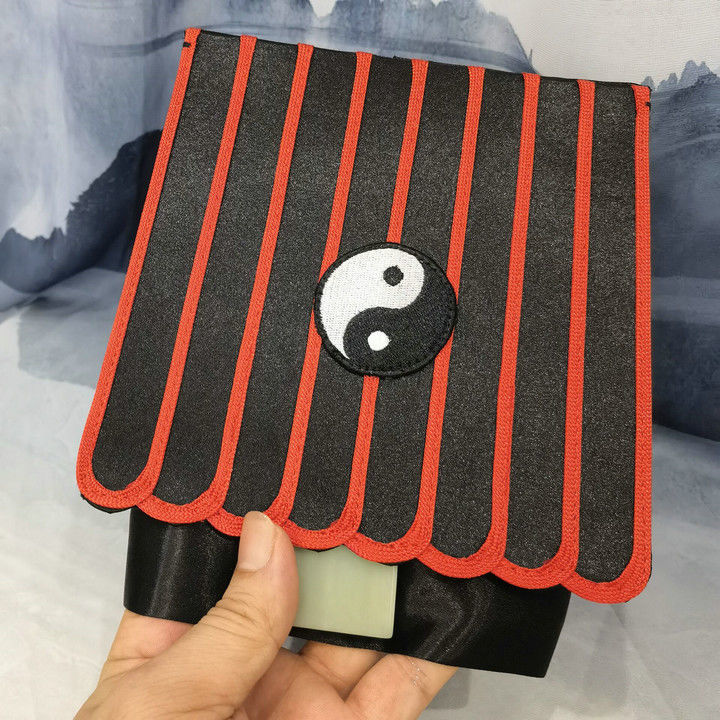 道服道袍 混元巾道巾太极八卦九梁巾 红色纯阳巾 55【图片 价格 品牌