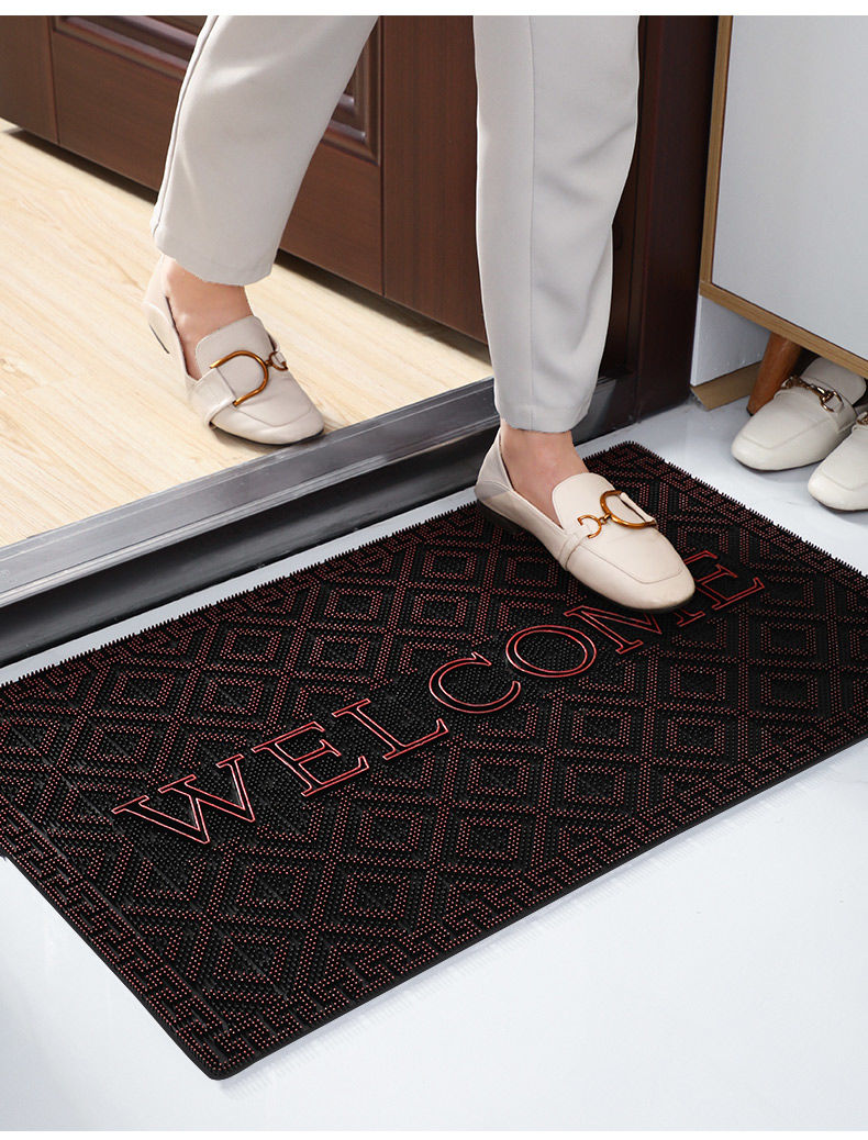 入户门地垫门垫进门室外门口蹭脚垫防滑防水垫子家用水洗大进宝金色