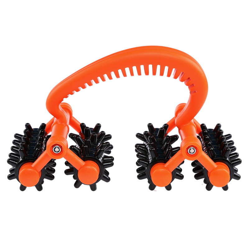 达贺月球车滚轮按摩器迷你按摩器全身推拿按摩八轮按摩车