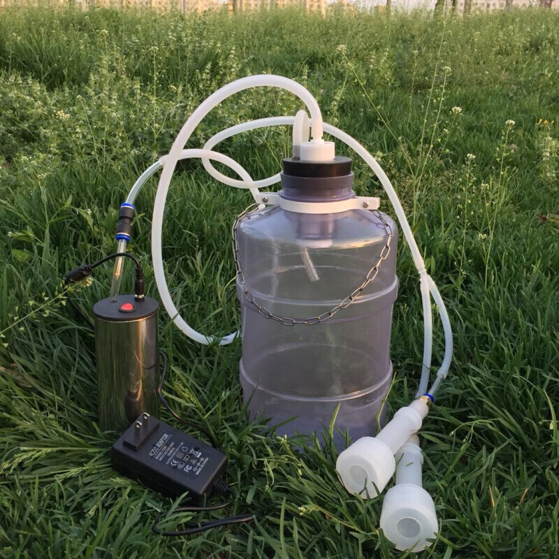 【京选推荐】电动小型吸挤羊奶器家用6斤装吸奶器手动电动两用吸挤