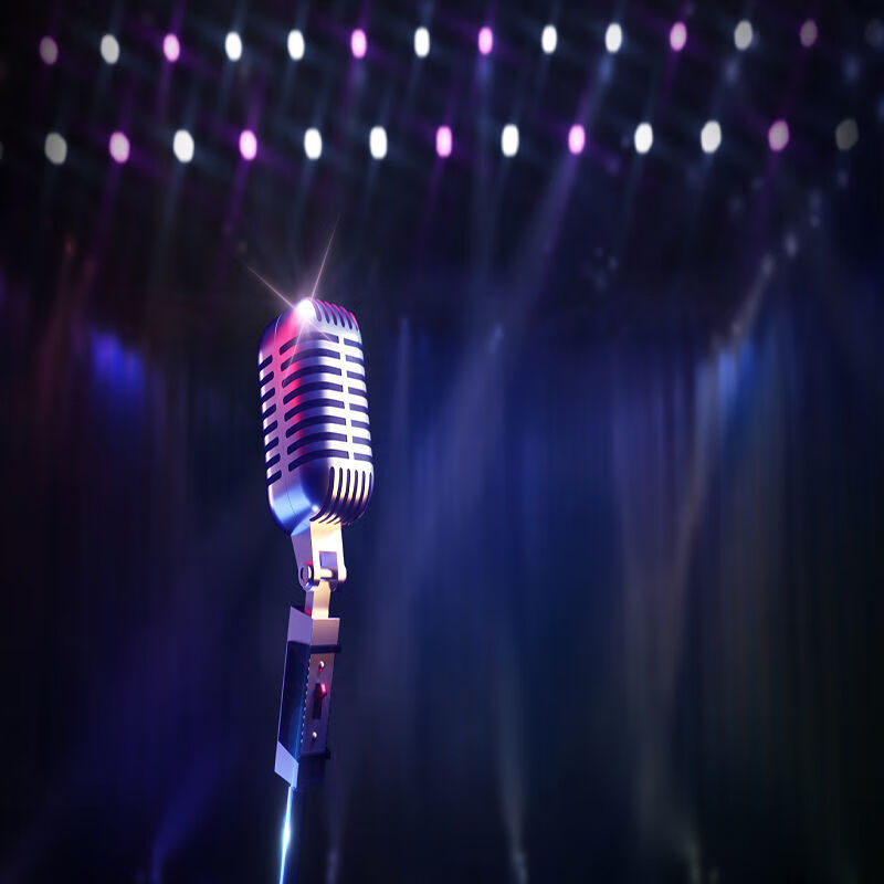 直播背景布3d立体 高清直播背景布星空舞台炫酷打碟快手3d立体唱歌间