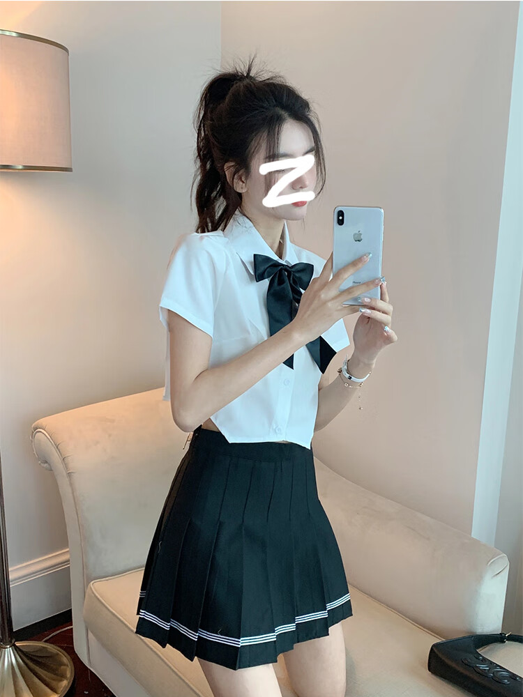 水手服女学生装日系学生jk制服套装女高中校服两件套水手服纯欲角色