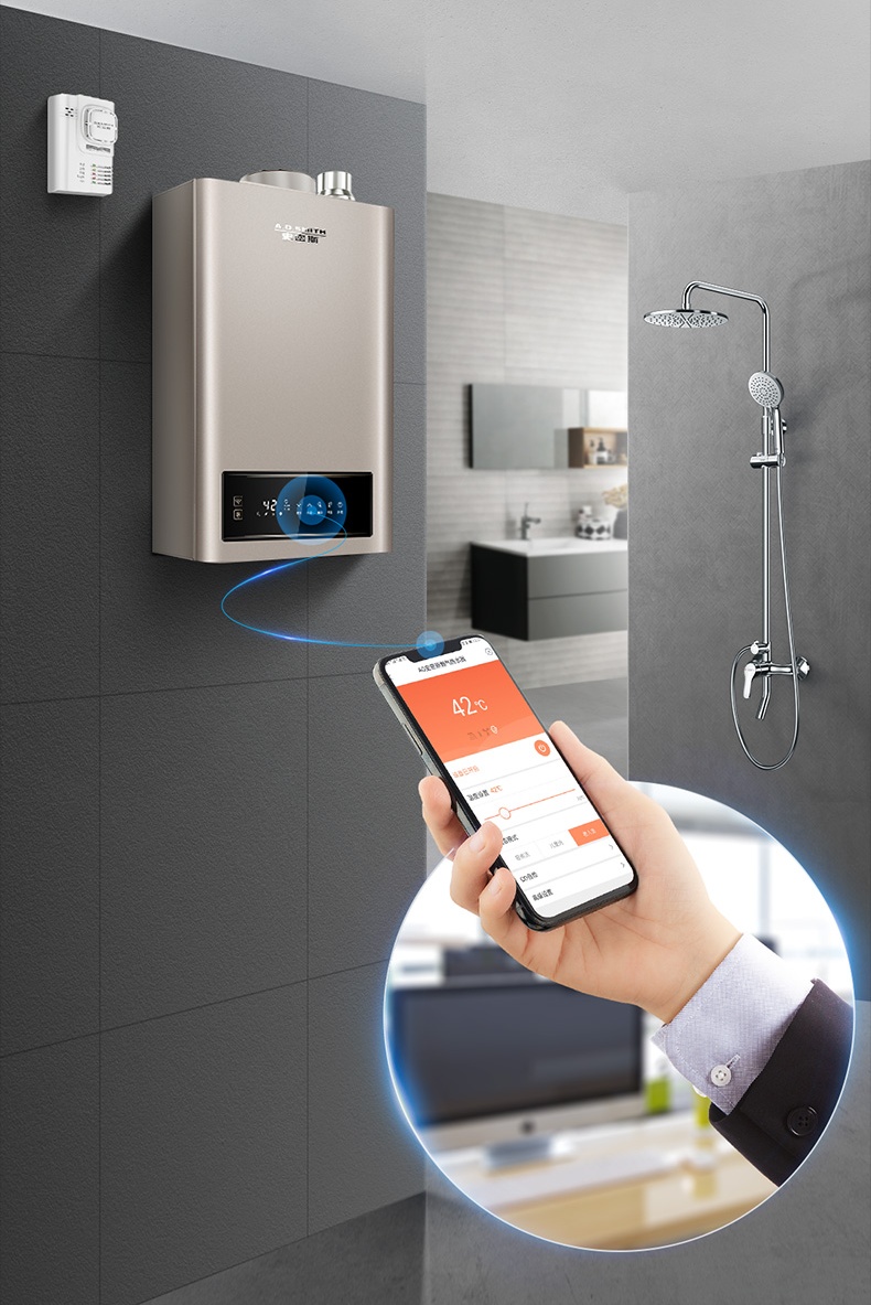 史密斯aosmith16升燃气热水器天然气ai智控不锈钢换热器jsq31jd6天然