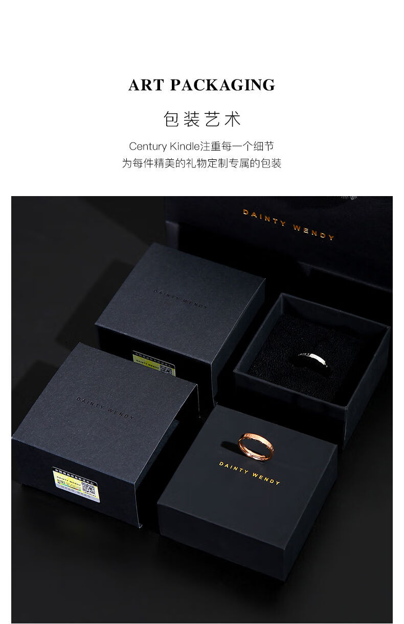 高级感dw戒指女ins不掉侣对戒小ck潮个性食指网红一对情侣款dw白金