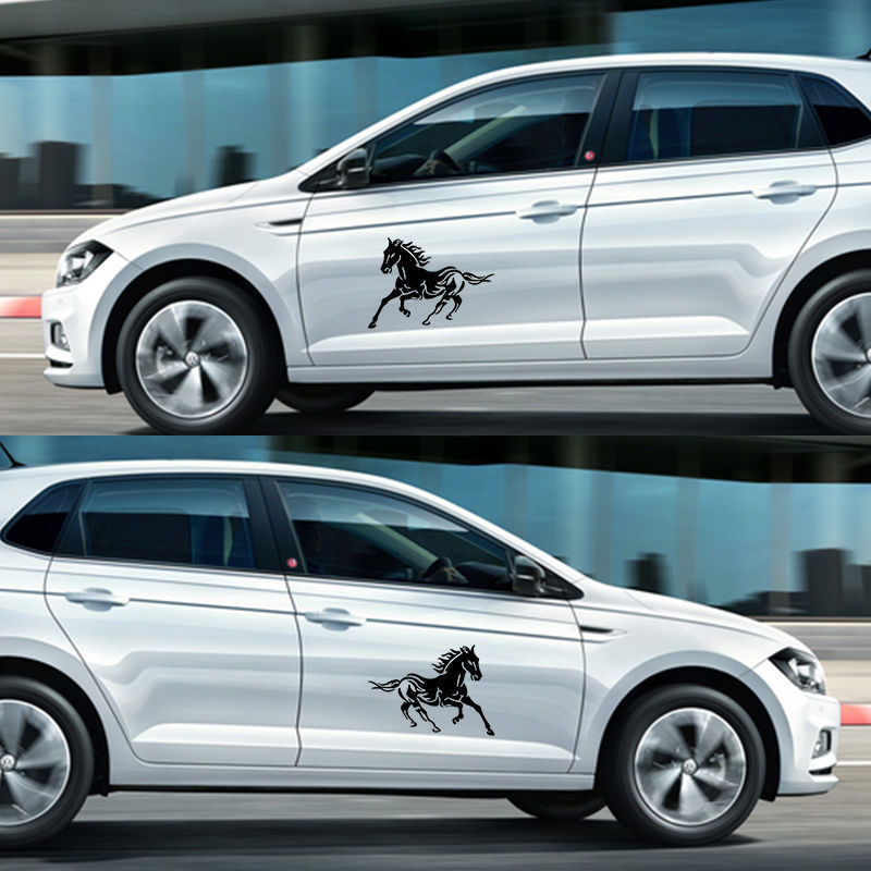 汽车遮划痕贴纸车门贴车身贴纸动物个性装饰贴画汽车拉花划痕遮挡老鹰