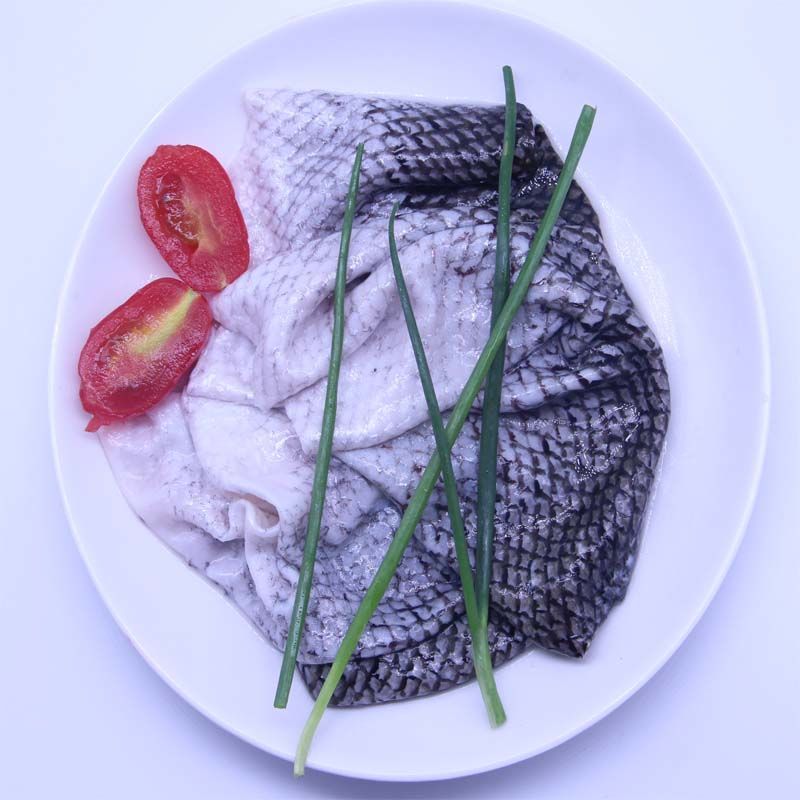 三文鱼鱼皮鲑鱼皮整张净重4.