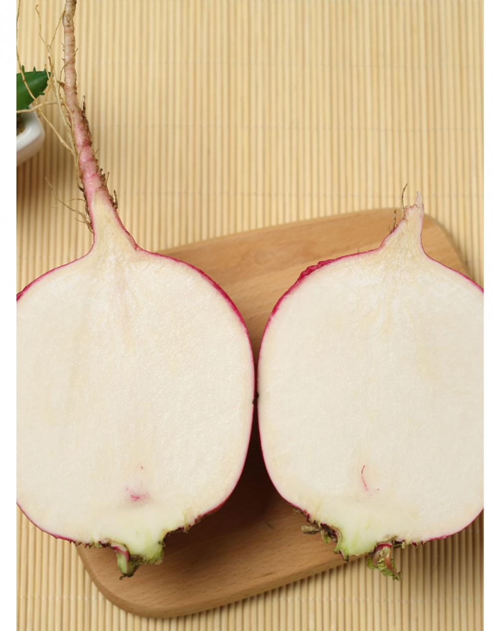 东北大红萝卜红皮白心大红袍圆萝卜新鲜农家甜脆生吃5斤