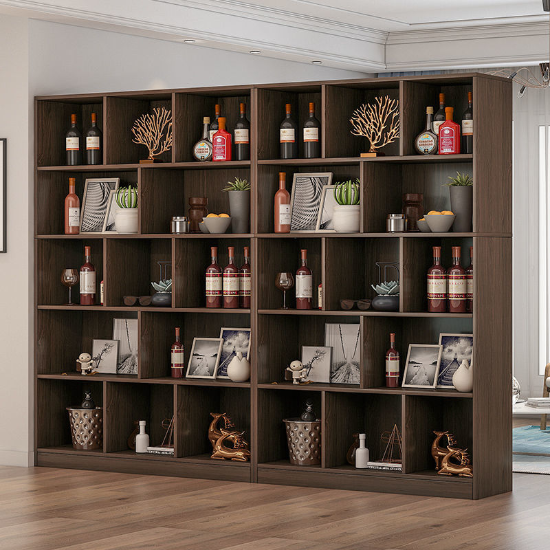 媛丽雅 红酒柜展示柜客厅隔断展示架酒架茶叶家用酒柜落地柜陈列烟柜