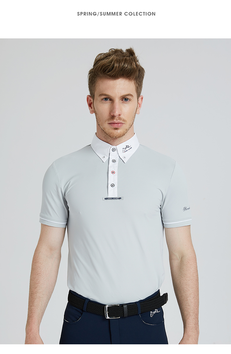 薄款马术服装男骑士服装骑马术装备 浅蓝色 180/100a【图片 价格 品牌