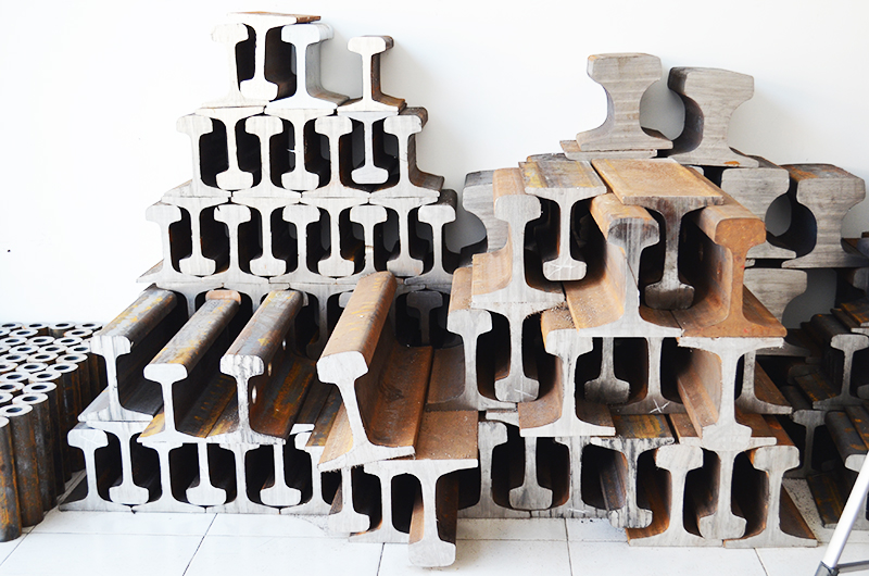 打铁钳工铁砧子羊角砧墩子铁锭钢轨钢砧dyi手工垫铁工具p30铁砧32公斤