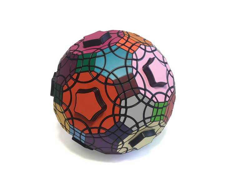 高难度异形魔方62面足球魔方大宝球魔方大体积高难度异形魔方62面大宝