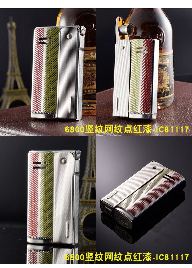 奥地利打火机原装爱酷imco6800五星打火机不锈钢防风煤油机6800麻点