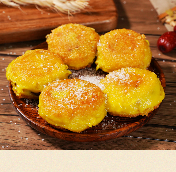 山西特产大黄米油糕粘豆包黍米面黏糕油糕手工红豆馅年糕500克