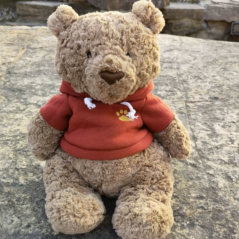 巴塞罗那熊衣服胖胖熊泰迪熊bartholomew小熊替换换洗毛衣卫衣帽送
