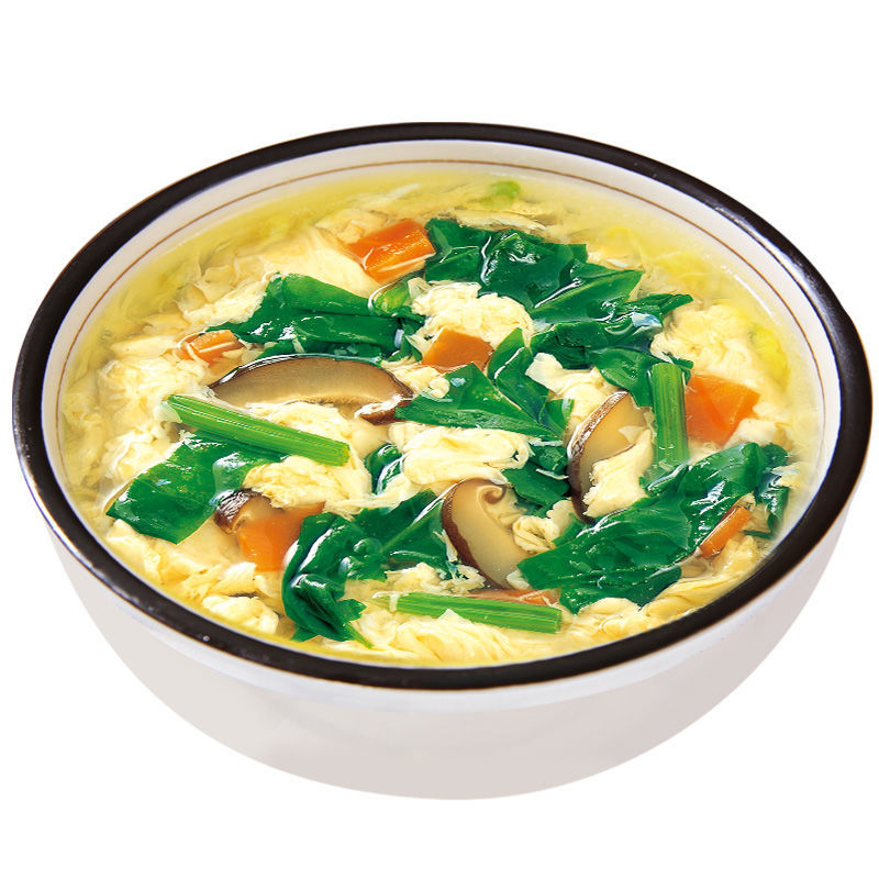 速食汤蔬菜蛋花汤紫菜汤番茄鸡蛋汤冲泡即食免煮代餐汤料包 紫菜蛋花