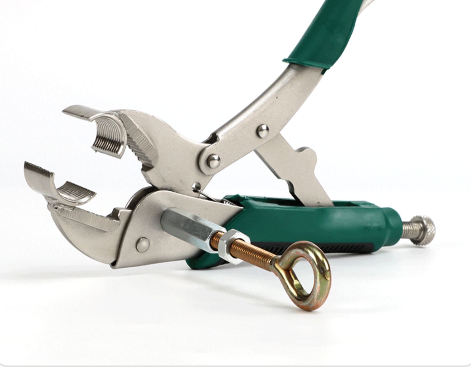 地暖管滑紧钳地热接头卡压钳滑紧件接头手动式滑紧钳地暖安装工具分水