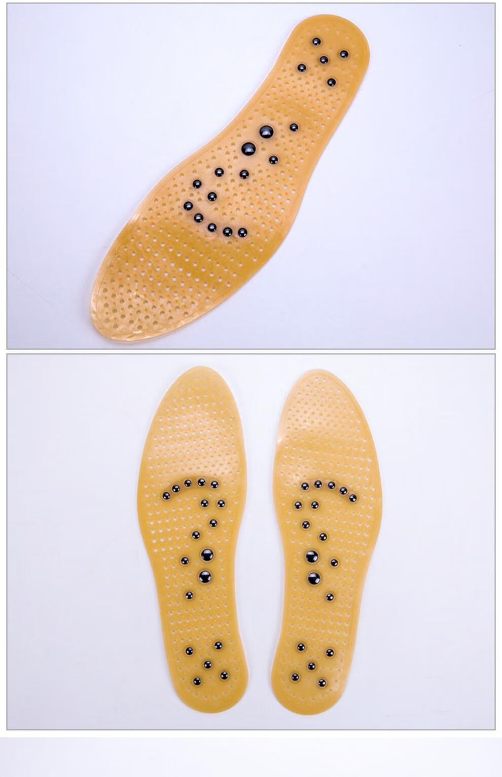 可狄【抖音同款 七夕好物】男士持久磁石按摩鞋垫涌泉穴按摩鞋垫脚底
