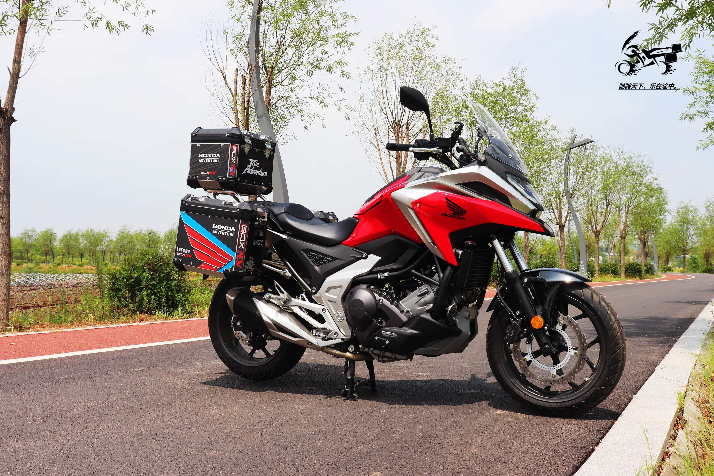 适用于21款honda本田nc750x摩托车改装三箱750d边箱尾箱护杠箱架 黑色