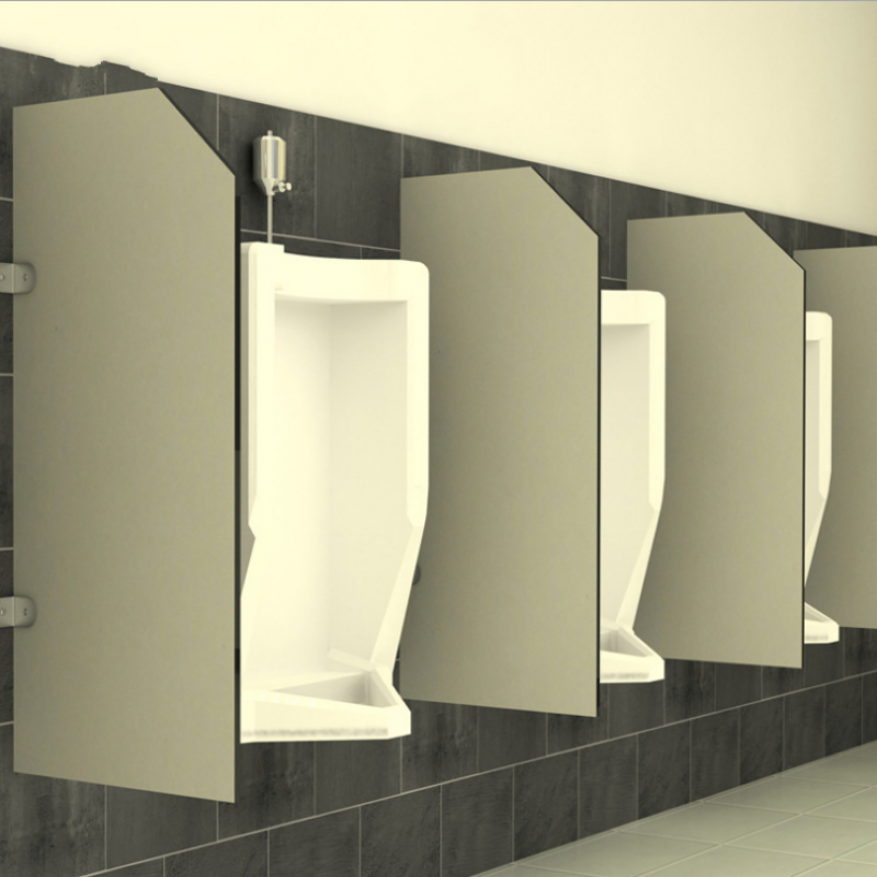 公共卫生间小便器成人尿斗隔板简易厕所隔断男卫生间大便槽挡板 防潮