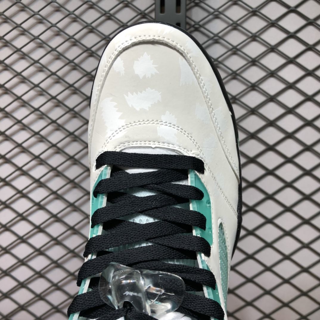 君闵【正确版】纯原 aj5 retro "薄荷绿" 3m反光高质量男女通用高帮