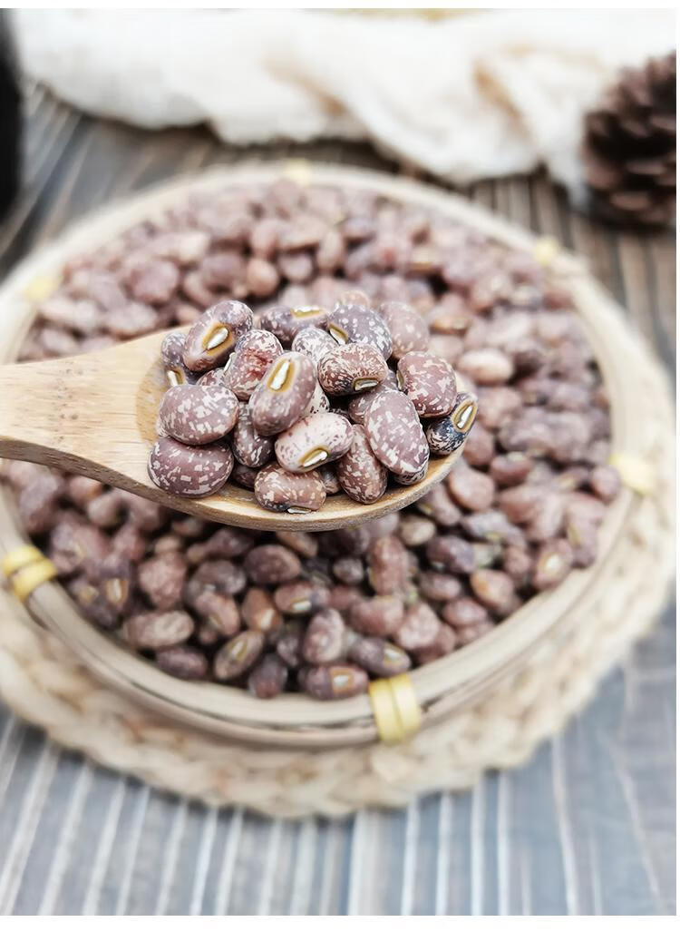 麻豇豆 新农家饭豆花姜豆爬豆纳豆馅原料煮粥五谷杂粮 1斤5斤 麻豇豆1