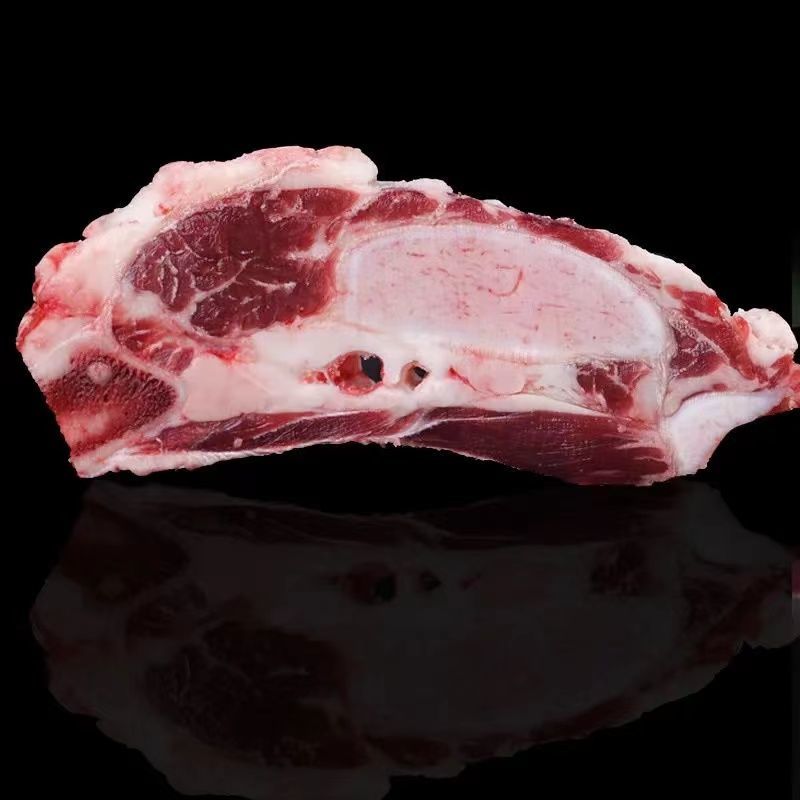 清真新鲜牛胸骨胸肋脆骨牛仔骨原切骨脆骨带肉纯牛小排 两斤牛胸骨