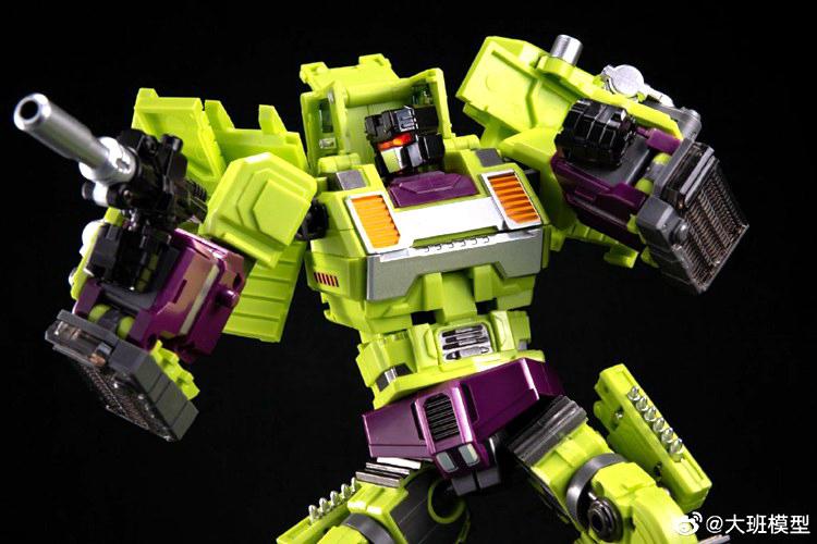 大班大力神 变形玩具 danban model 仿gt版 挖地虎 大班 大力神 组合
