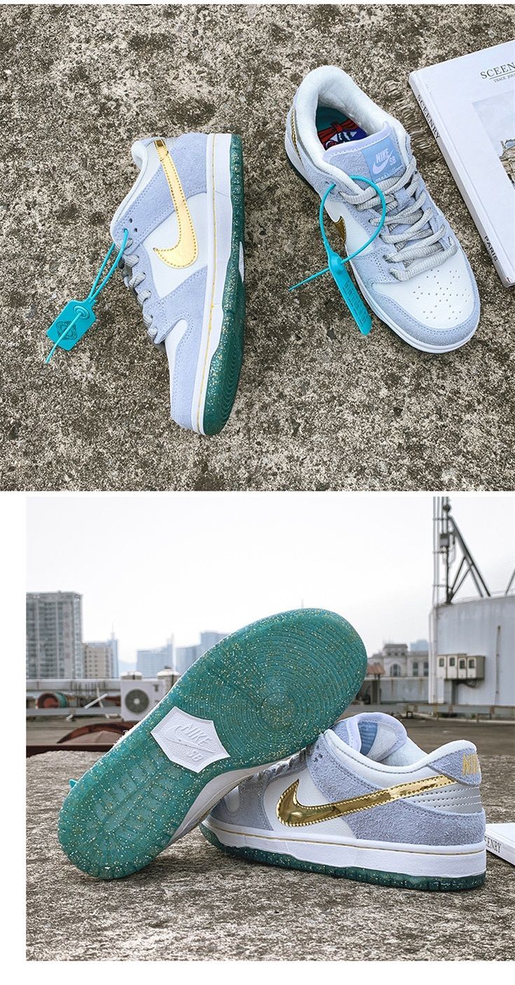 sbdunk冰雪奇缘联名涡轮绿王一博同款时尚低帮情人节潮流休闲鞋sb蓝黄