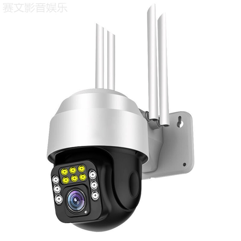 罗技(logitech)无线监控摄像头室外4g无网360度高清夜市家用监控器连