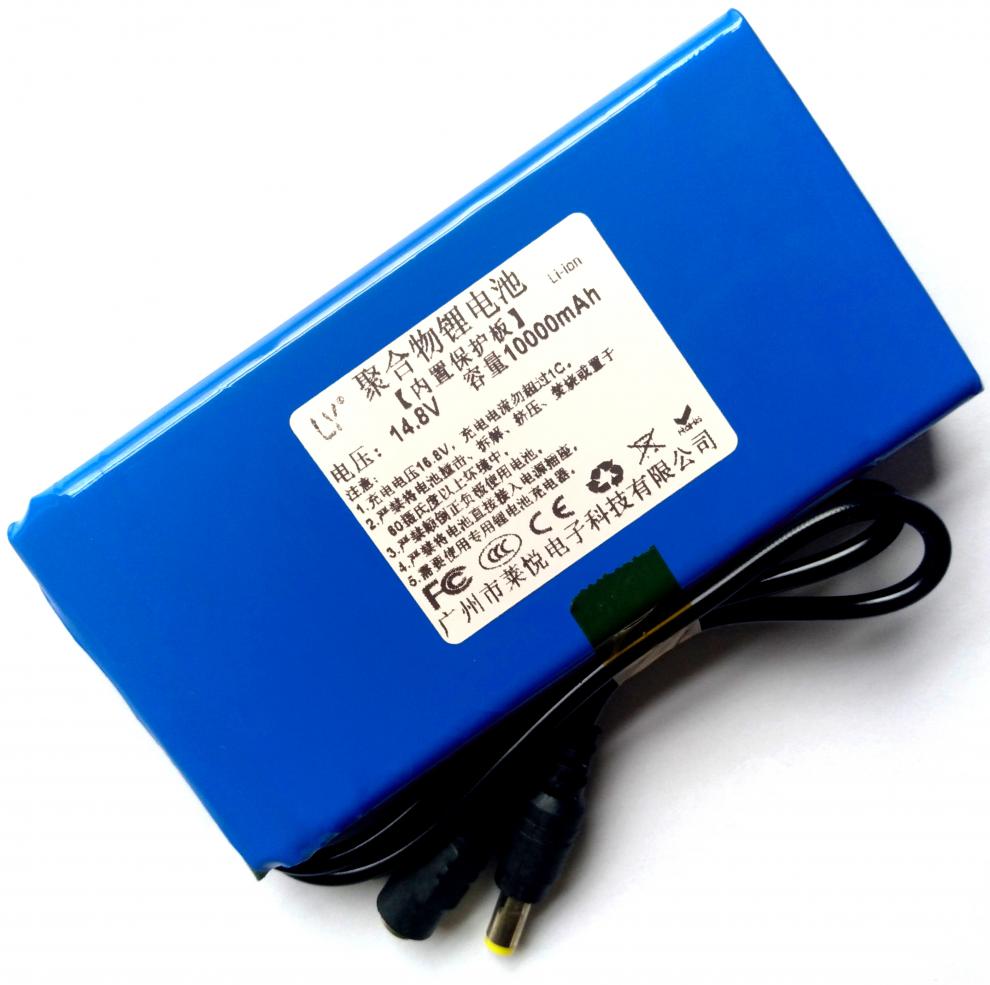 聚合物锂电池168伏吸尘器电子琴电池户外移动15v音响电瓶尺寸厚25宽60