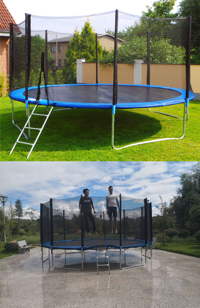 蹦蹦床家用儿童室内商用跳跳床室外成人跳床户外幼儿园大型带护网183