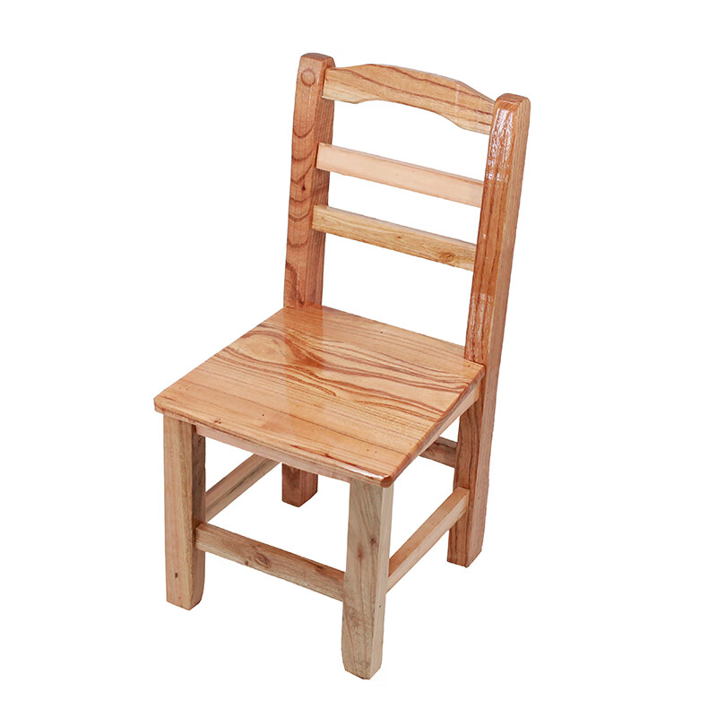 芸婷木头椅子木头椅子靠背实木靠背农村小木家用木头成人子原木简约