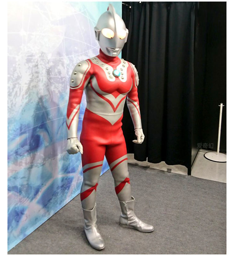 银河奥特曼皮套头盔摆件1:1可穿戴自制全身盔甲eva塑料皮套道具cos服