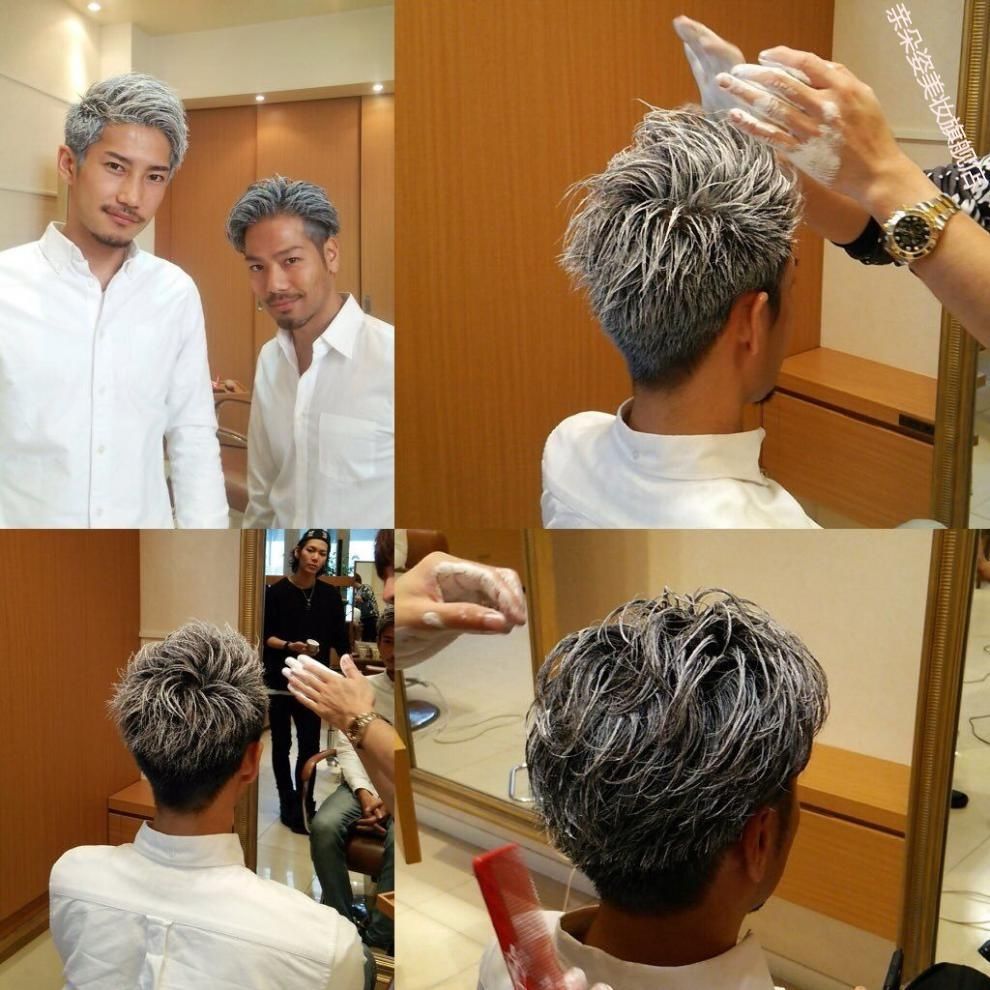 2022新款日本silverash奶奶灰发蜡男女发泥一次性太空灰剂80g2022新款