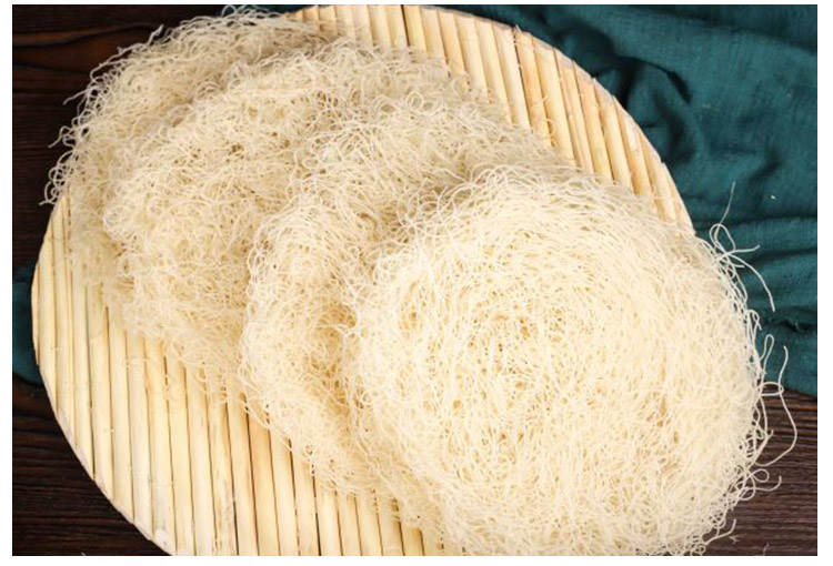 嵊州新昌特产溪滩榨面米面温州手工米粉干干米粉粉丝浙江米线干货 五