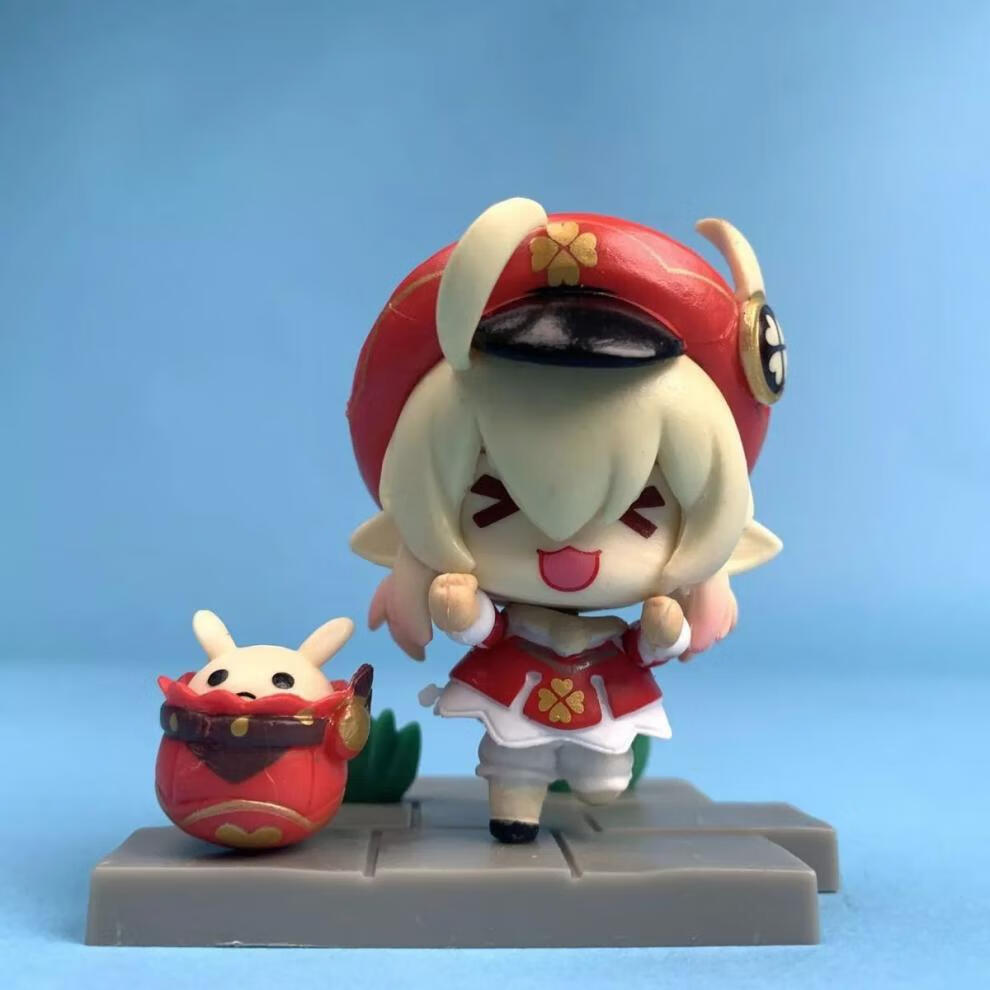 原神盲盒蒙德篇战场英姿主题系列动漫可莉周边公仔摆件蒙德篇指定温迪