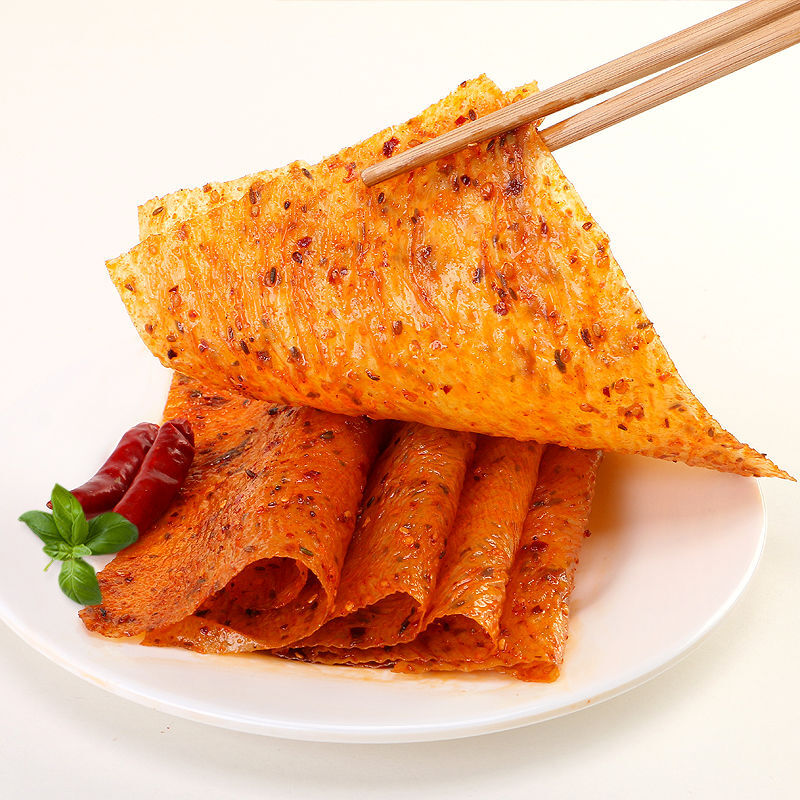邬辣妈老式大辣片香辣豆腐干豆腐皮麻辣休闲零食小吃湖南特产老式大辣